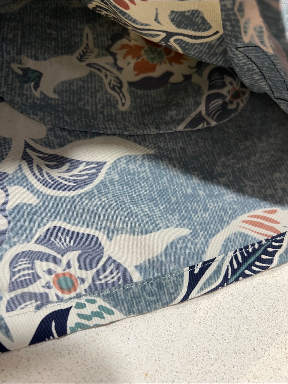 Patagonia Women’s Baggies 5” retired floral pattern.  Sz Small. Like new. - Picture 6 of 7